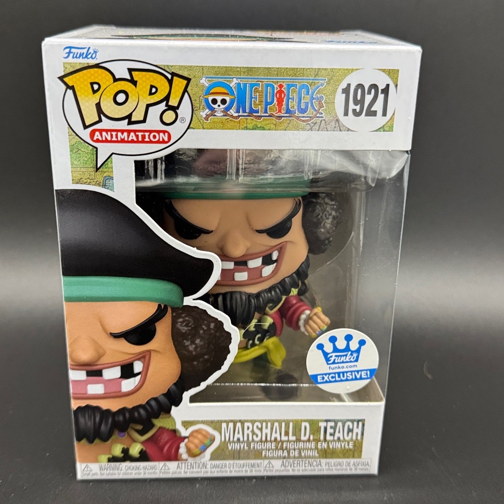 NEW Funko Exclusive Marshall D. Teach Figure 1921 - Picture 1 of 7